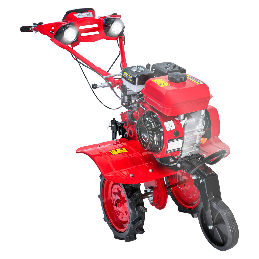 Мотофреза бензинова 5.2kW 7.0hp 1200mm 2+1ск. 2 Фара RD-WT16 - снимка 4