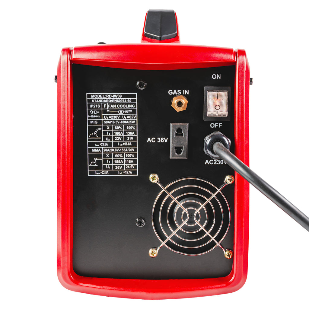 Инверторен електрожен 5в1 MIG/MAG&TIG&MMAsynergy160A RAIDER RD-IW39 - снимка 4