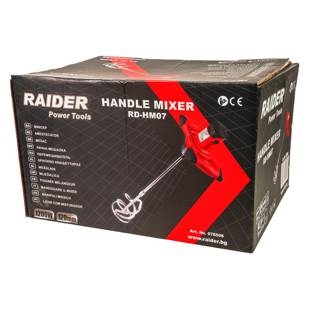 Миксер 1200W 0-600min-1 RAIDER RD-HM07 - снимка 4