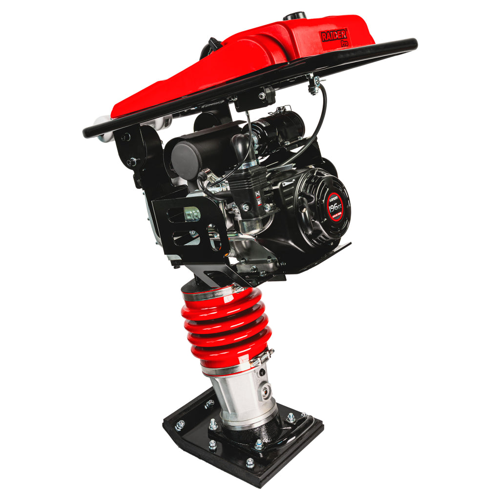 Бензинова трамбовка 10kN 345x285mm 196cc 4,1kW5,5hp RDP-TR01 - снимка 4