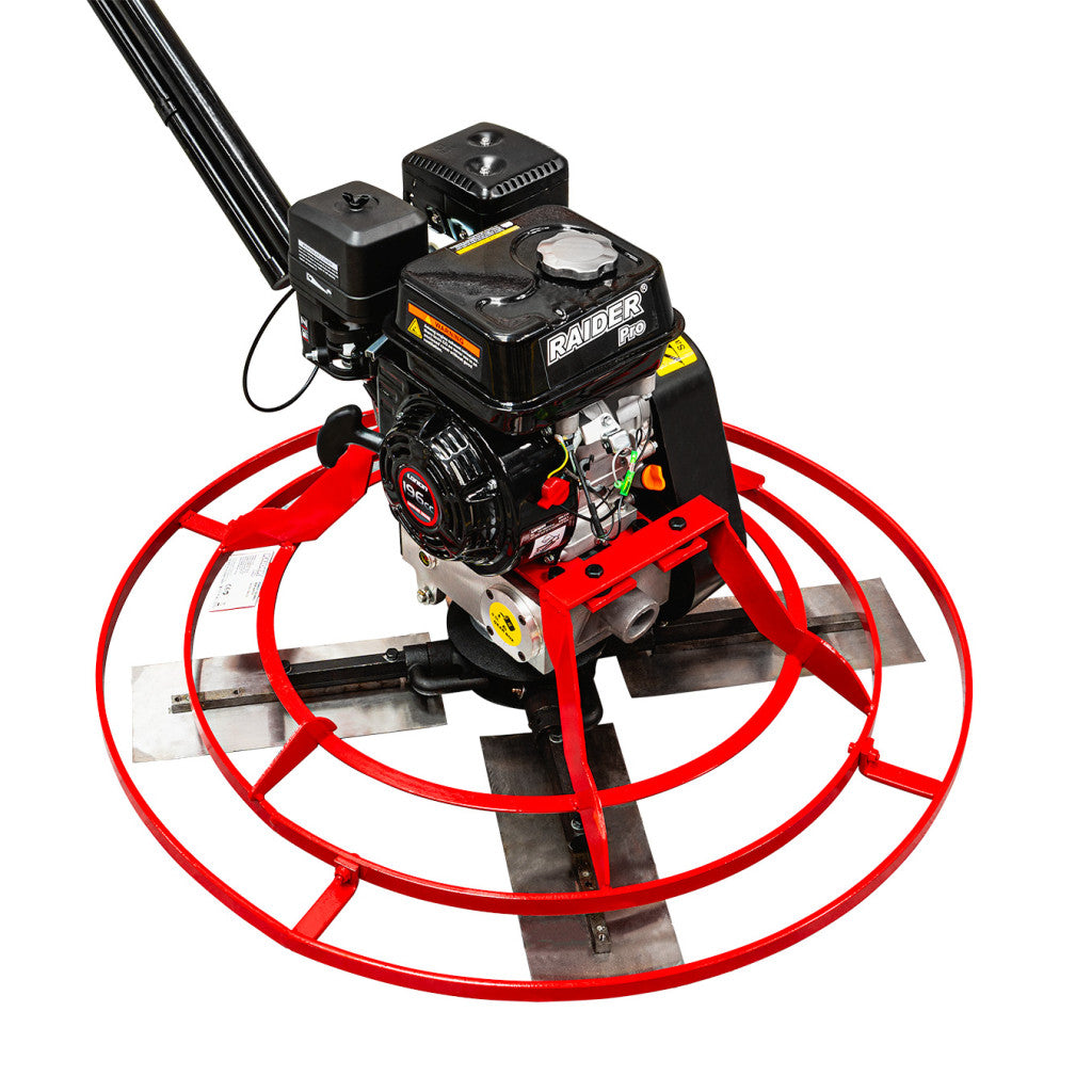 Пердашка за бетон Ø92cm 6.5hp лопатки & тава RDP-GPT01 - снимка 4