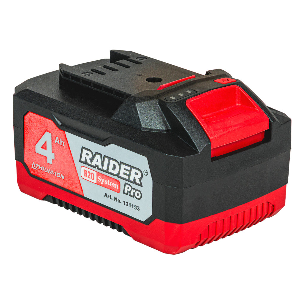 R20 Комплект батерия 4Ah и зарядно за серията RAIDER PRO RDP-R20 System - снимка 4