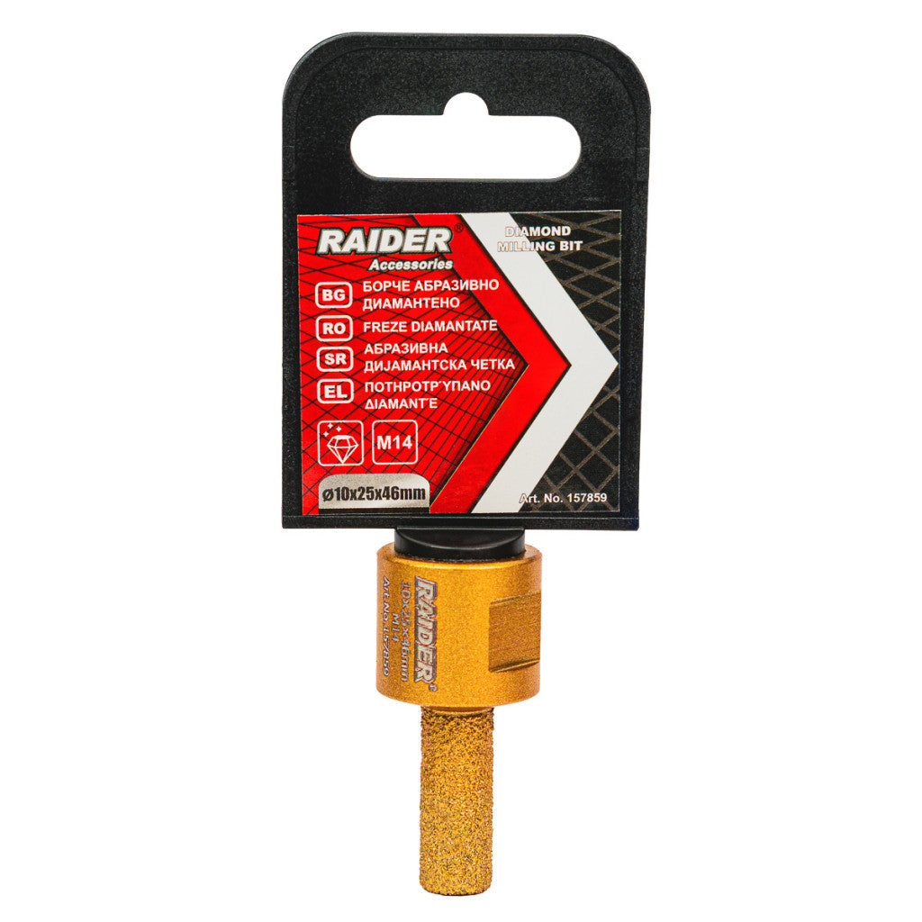 Борче абразивнo Diamond Special Ø10×25×46mm×M14 - снимка 4