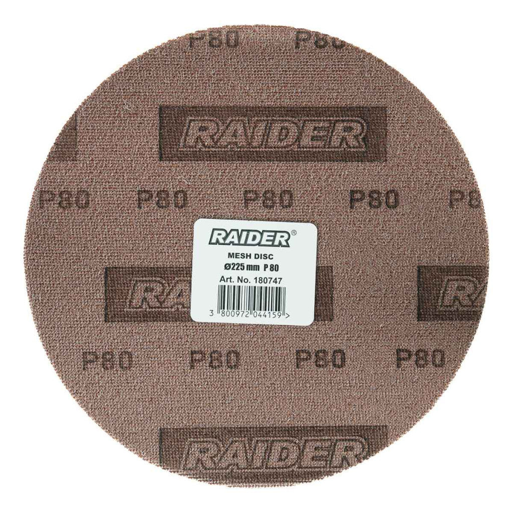 Шкурка мрежеста VELCRO Ø225mm grit 80 - снимка 4