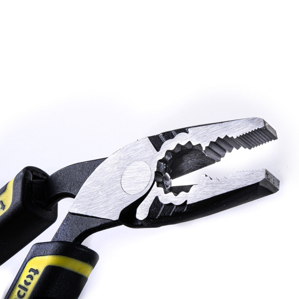 Клещи комбинирани извити трето поколение 190 mm Topmaster Professional - снимка 3