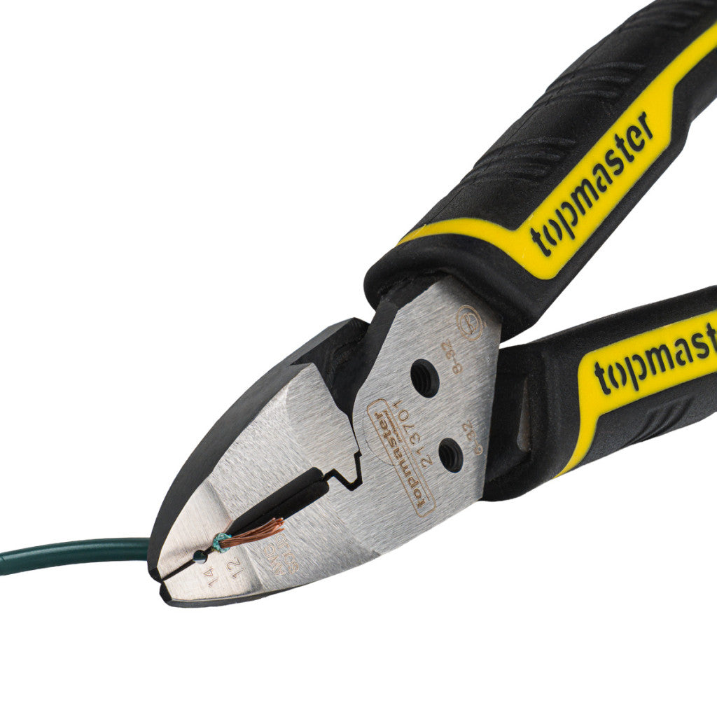 Клещи резачки мултифункционални 190 mm трето поколение Topmaster Professional - снимка 4