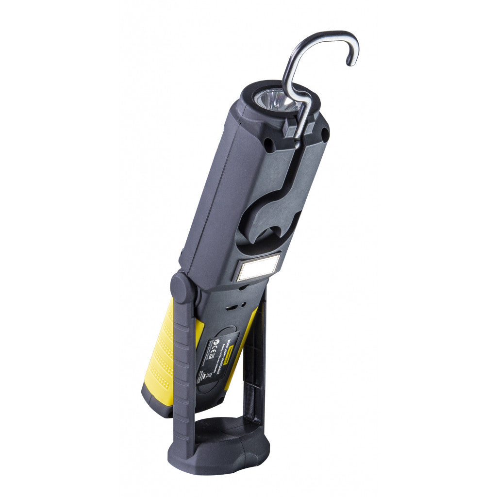 Лампа работна акумулат. 2 светлини 3W COB + 1W Topmaster Professional - снимка 4