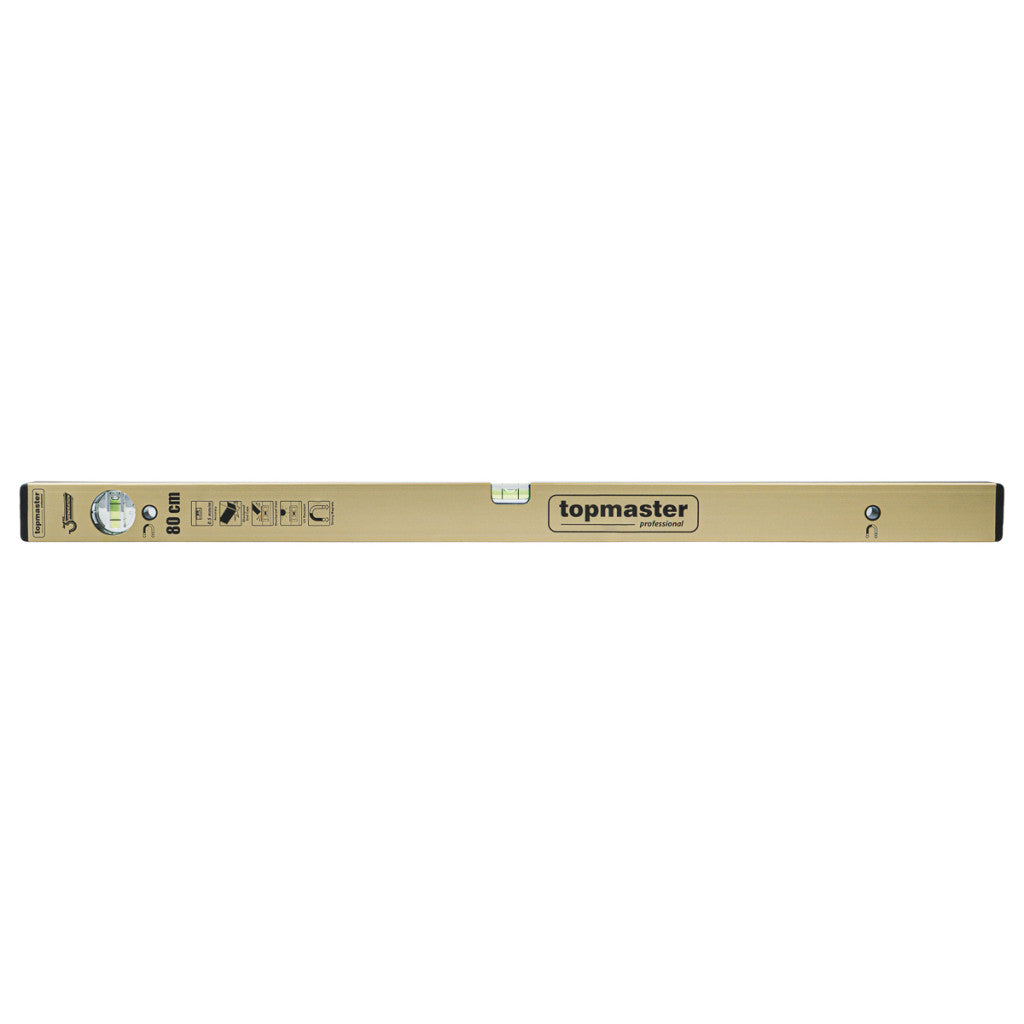 Нивелир алуминиев с магнит трето поколение 800mm Topmaster Professional - снимка 4