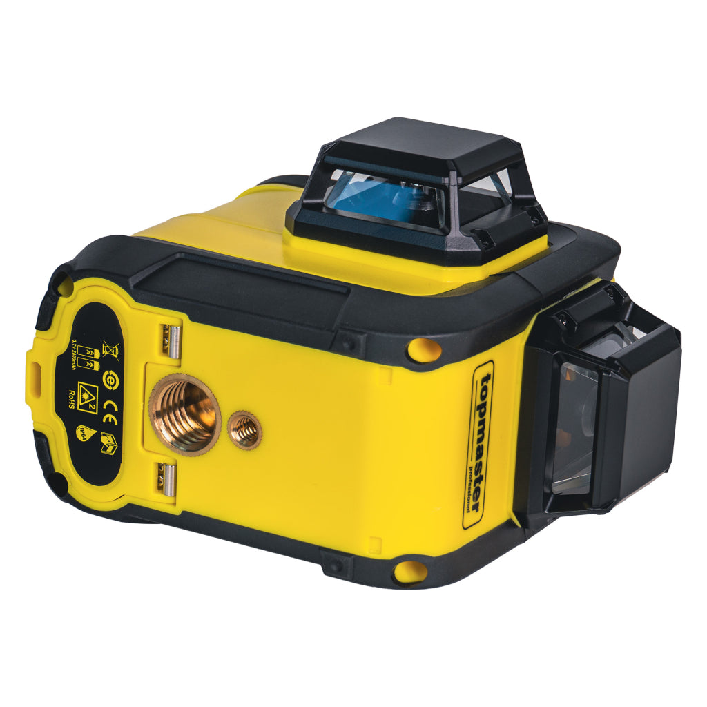 Лазерен нивелир 3D зелен лъч  Topmaster Professional - снимка 4