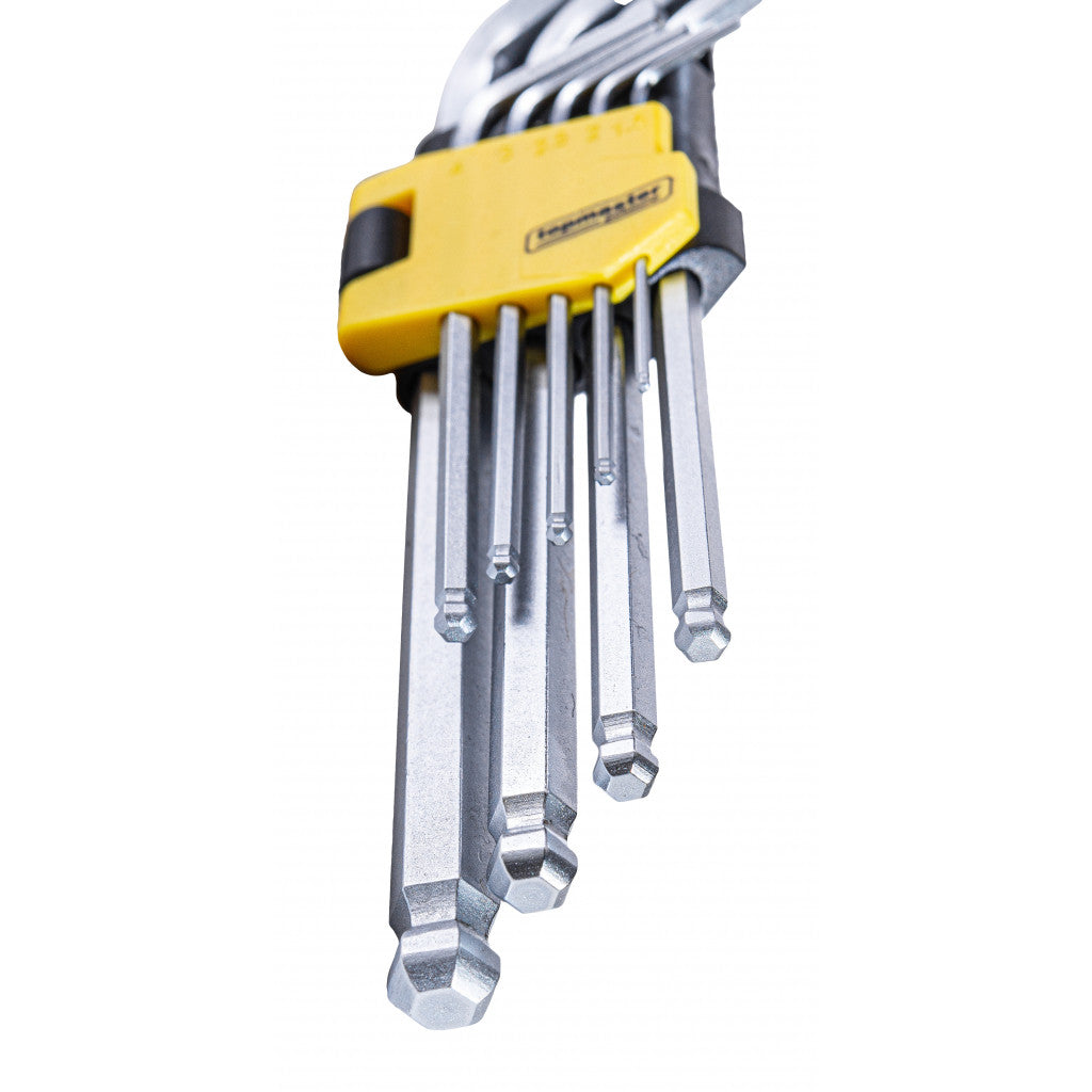 Шестограми за работа под ъгъл 1.5-10mm средни CR-V Topmaster Professional - снимка 4