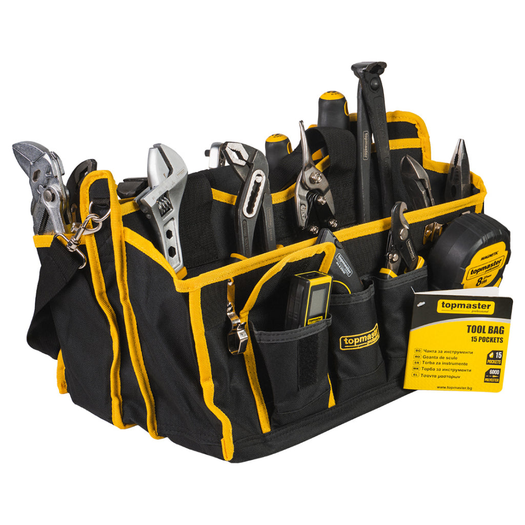 Чанта за инструменти 15 джоба Topmaster Professional - снимка 4