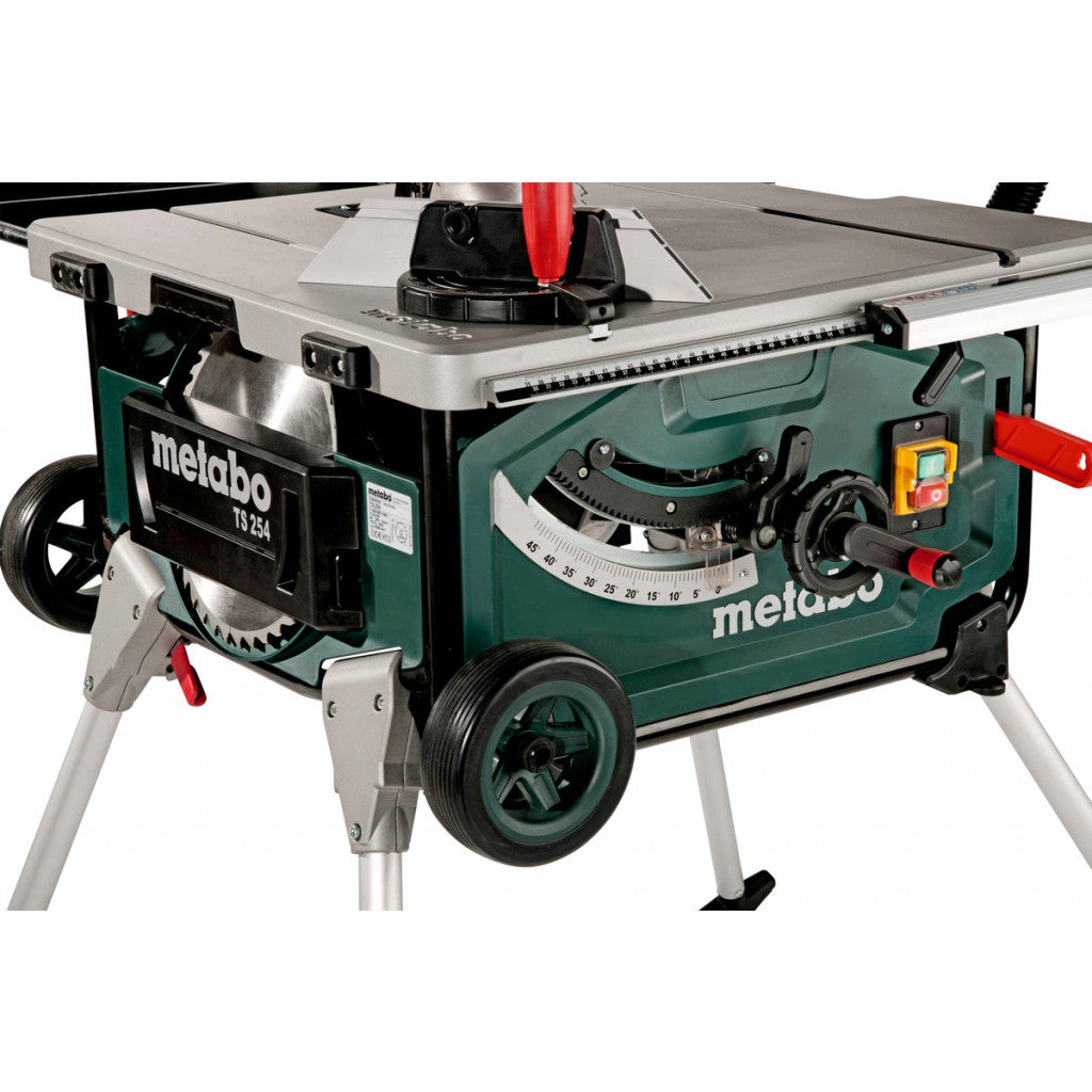 Циркуляр настолен ø254mm 2000W METABO TS 254 - снимка 4