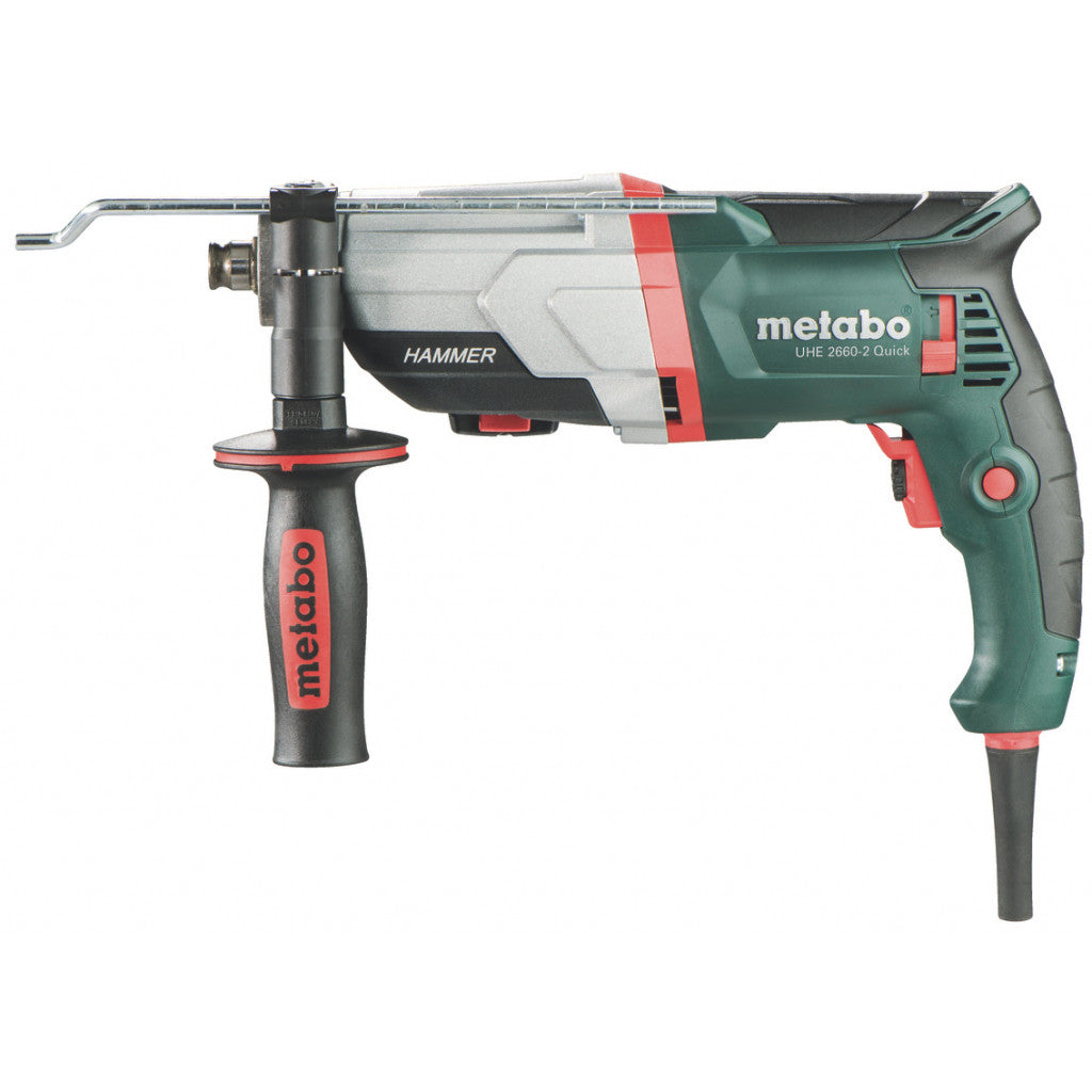 Перфоратор 800W 26mm SDS+ METABO UHE 2660-2 QUICK MULTI - снимка 4