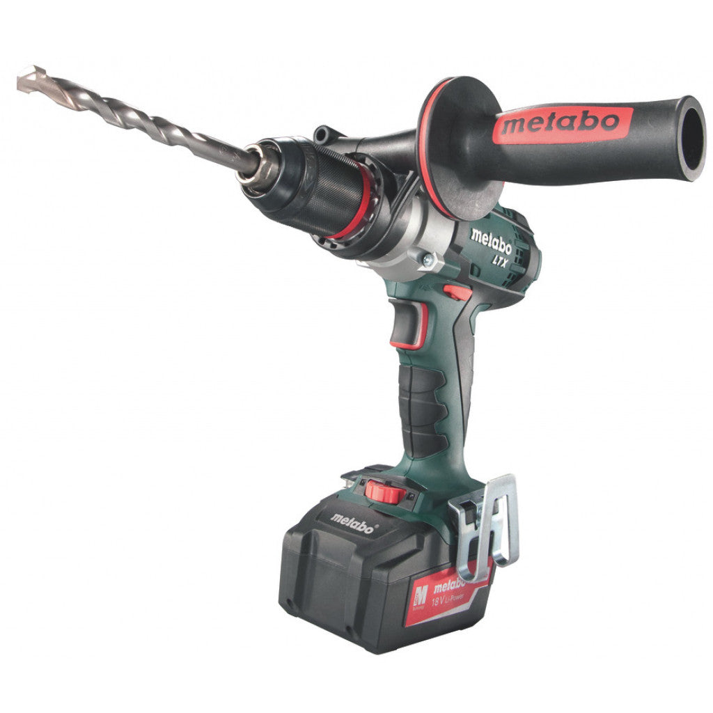 Бормашина акум. ударна 18V 110Nm METABO SB 18 LTX 2x4.0 Ah - снимка 4