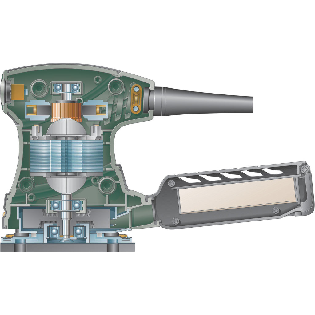 Ексцентършлайф 240W 125mm METABO FSX 200 INTEC - снимка 4