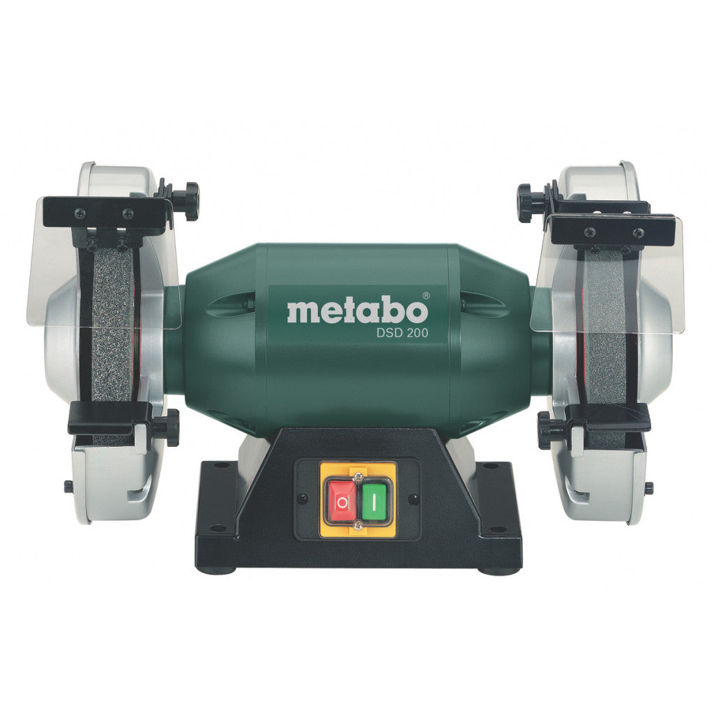 Шмиргел 750W 200mm METABO DSD 200 трифазен - снимка 2