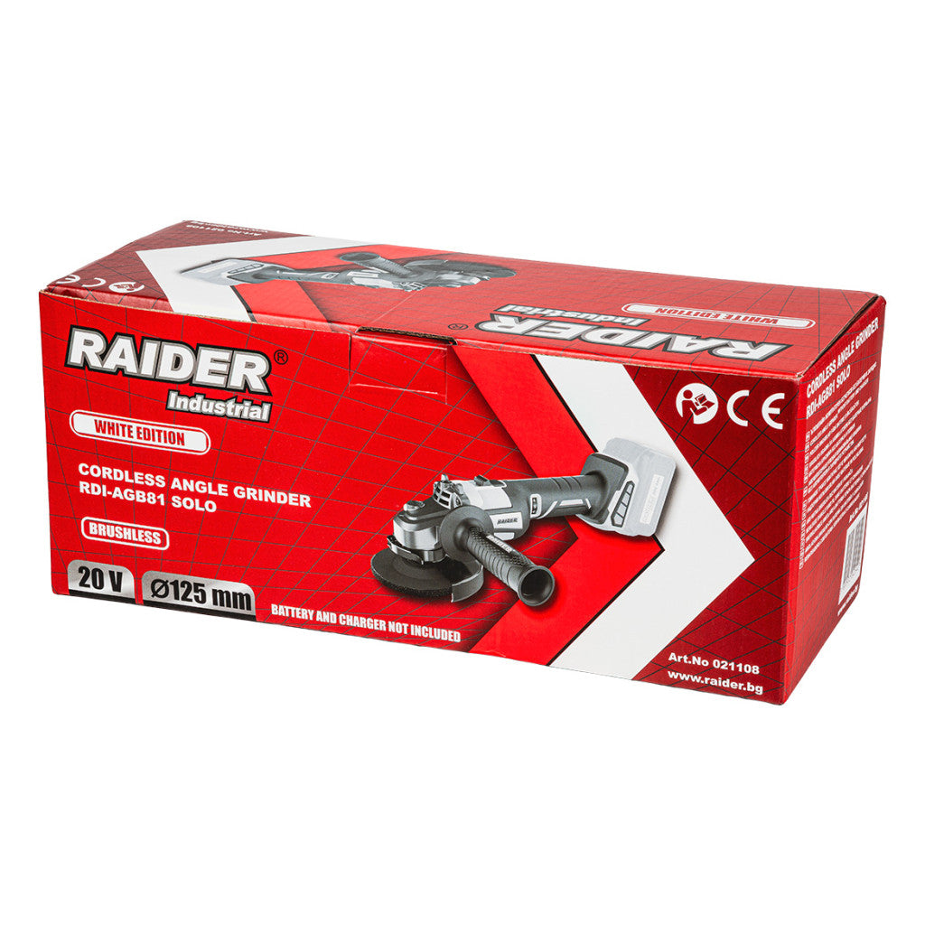 Ъглошлайф 20V 125mm безчетков рег.об. Solo RDI-AGB81 - снимка 5