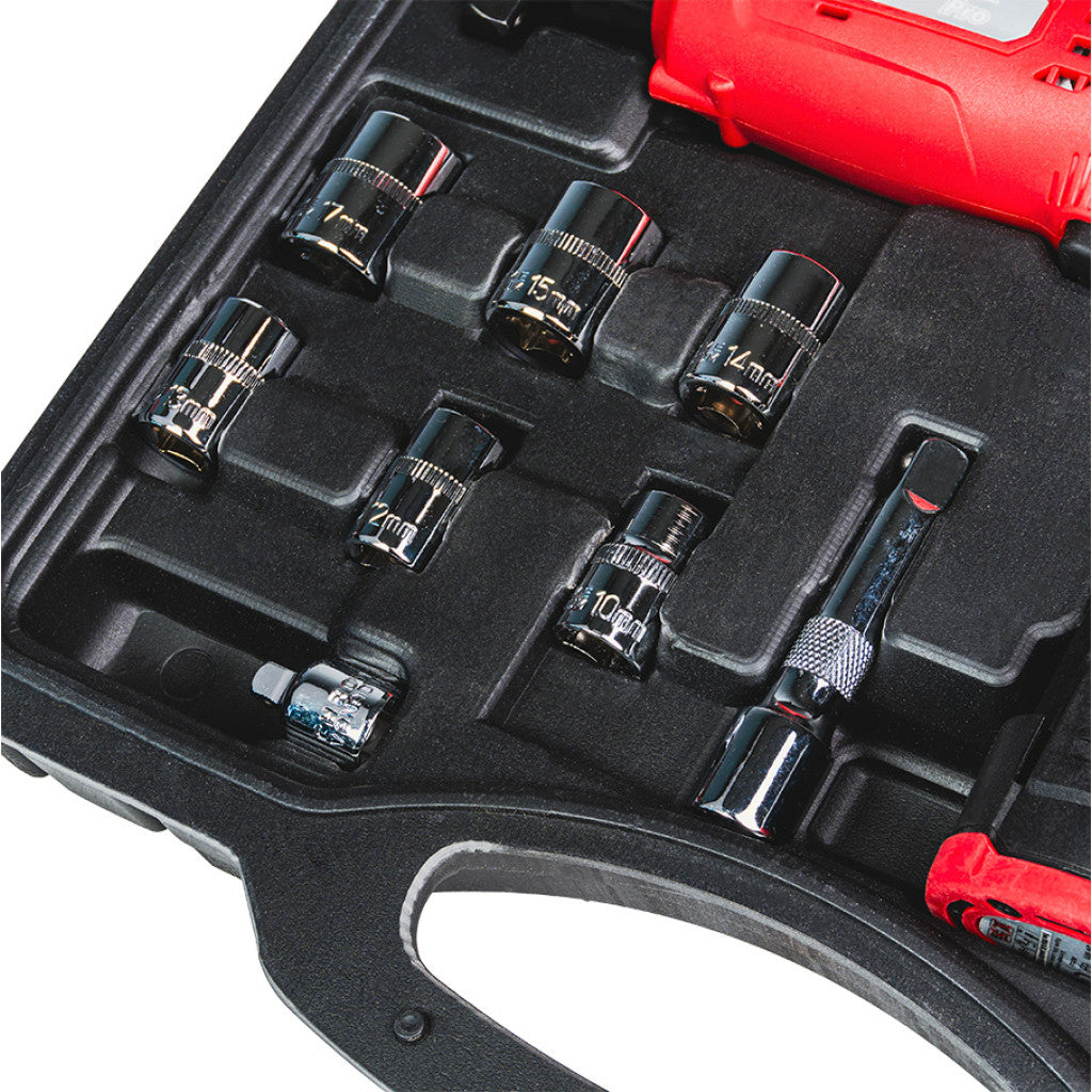 Тресчотка акум. Li-ion 12V 2Ah 1h 3/8" 40Nm RAIDER RD-RW01 - снимка 5
