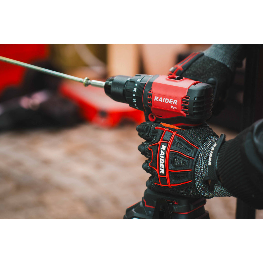 R20 Бормашина уд. безч. 2-ск. 13mm 60Nm Solo RAIDER PRO RDP-YBID20 - снимка 5
