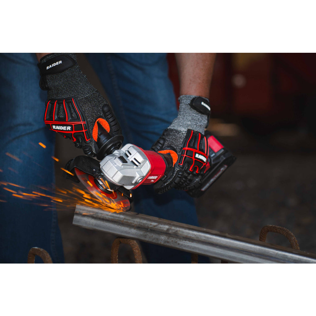 R20 Ъглошлайф Ø125mm Solo RAIDER PRO RDP-YAG20 - снимка 5