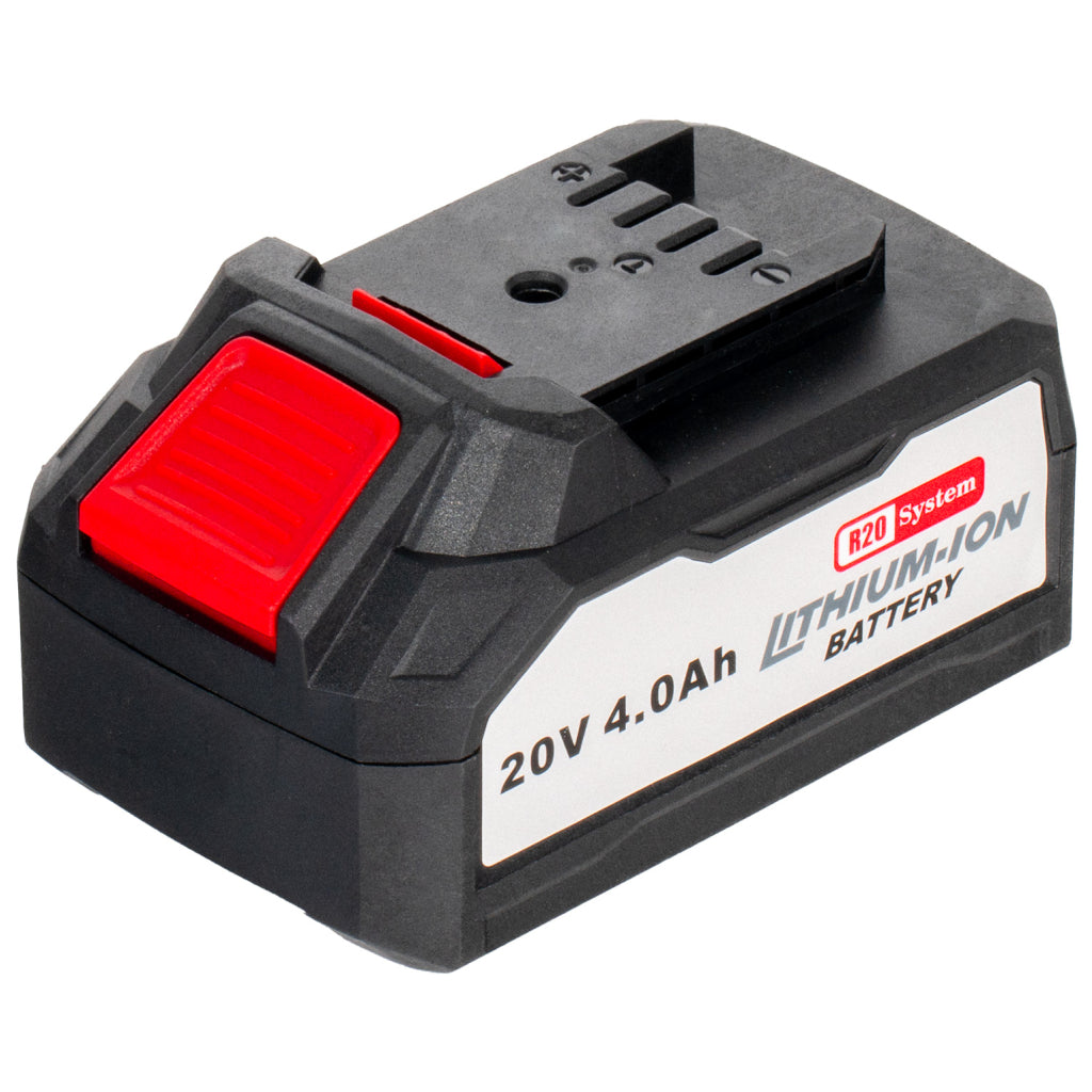 R20 Ъглошлайф Ø125mm 4Ah Case 2 диска RAIDER PRO RDP-SPAG20 Set - снимка 5