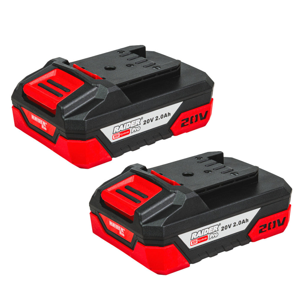 R20 Бормашина безч. 2-ск. 10mm 50Nm 2x2Ah Case RDP-PBD20 - снимка 5