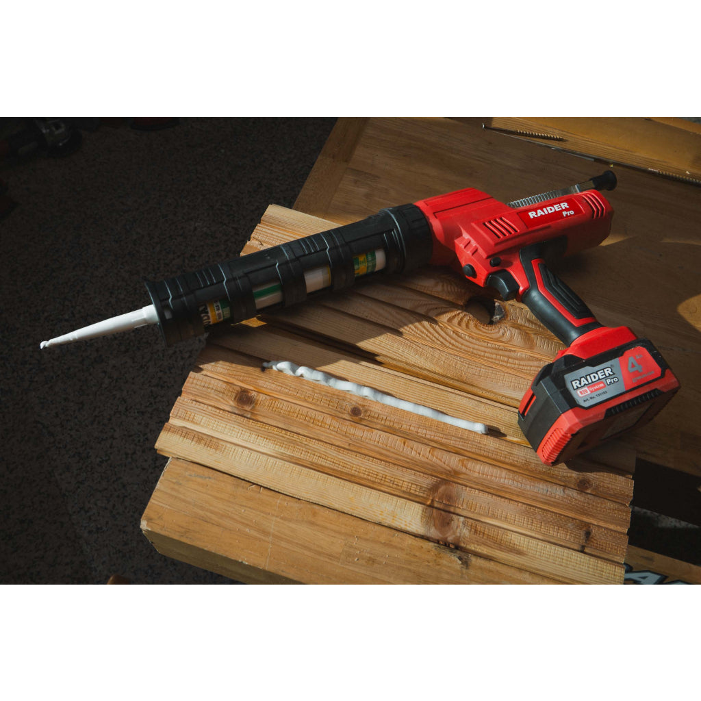R20 Пистолет за силикон 310ml 3800N рег.обор. Solo RAIDER PRO RDP-JCG20 - снимка 5