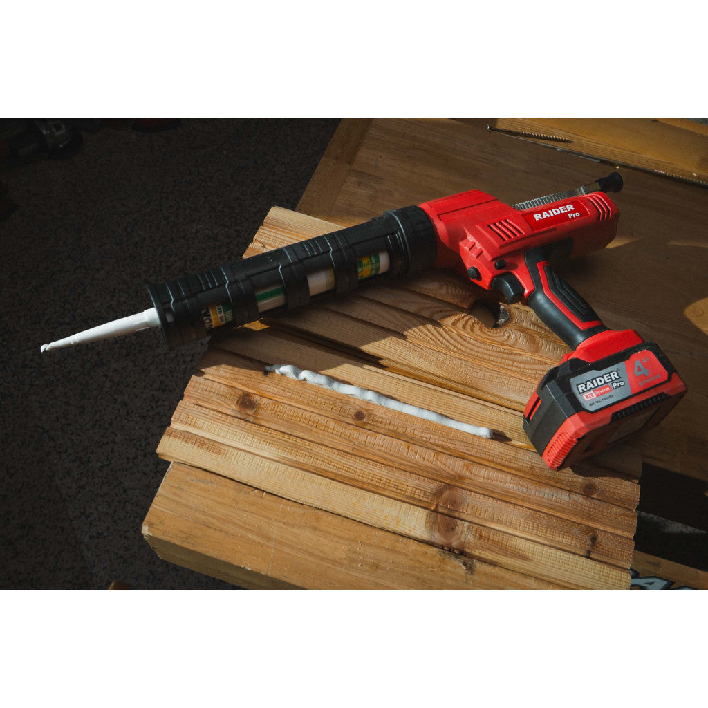 R20 Пистолет за силикон 310ml 3800N рег.обор. Solo RAIDER PRO RDP-JCG20 - снимка 5