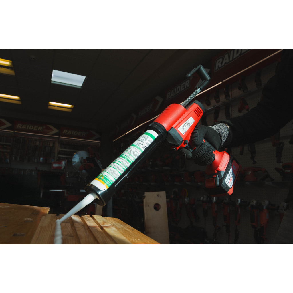 R20 Пистолет за силикон 310ml LED рег. обор. Solo RDP-BCG20 - снимка 5
