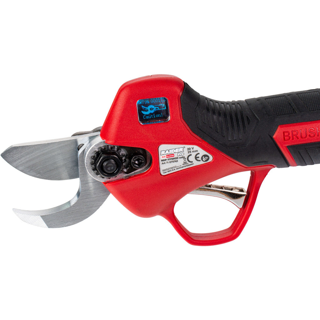 R20 Ножица лозарска 25mm LCD Solo RAIDER PRO RDP-TPSH20 - снимка 5