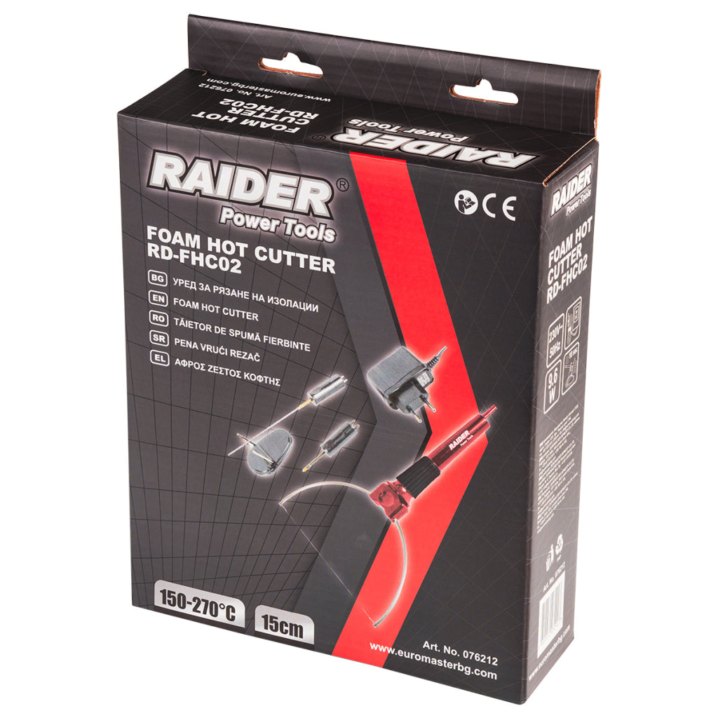 Уред за рязане на изолации 15cm 150-270°C RAIDER RD-FHC02 - снимка 5