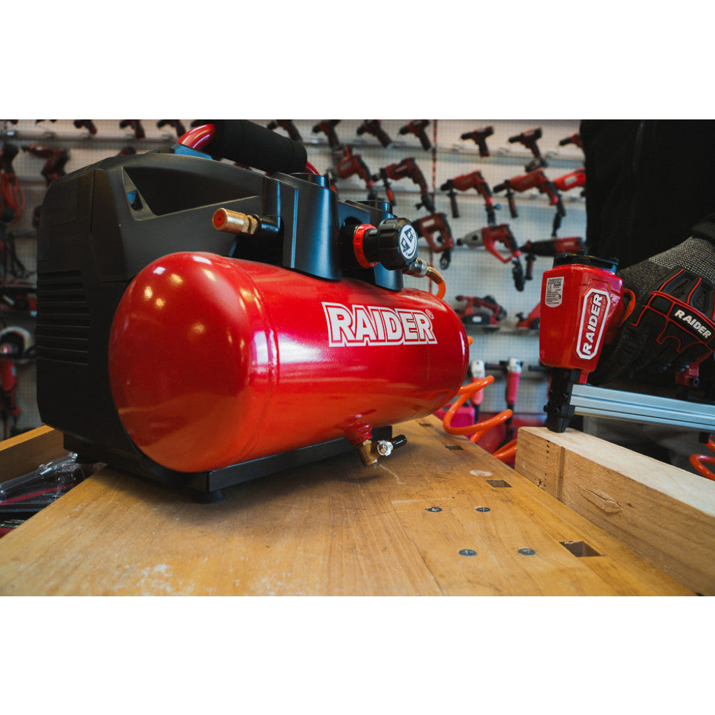 R20 Компресор 40V 6L 98L/min 9bar аксесо. Solo RAIDER PRO RDP-J6AC20 - снимка 5