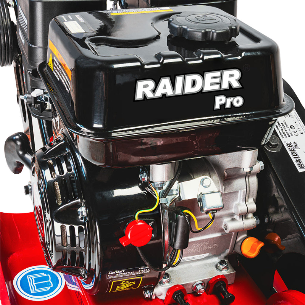 Виброплоча бензинова 16kN 540x480mm 196cc 5,5hp RDP-FPC01 - снимка 5