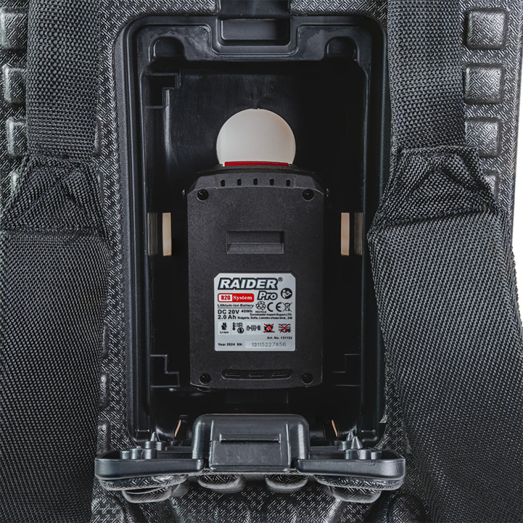 R20 Пръскачка 16L 3bar 2Ah RAIDER PRO RDP-BKMD20 - снимка 5