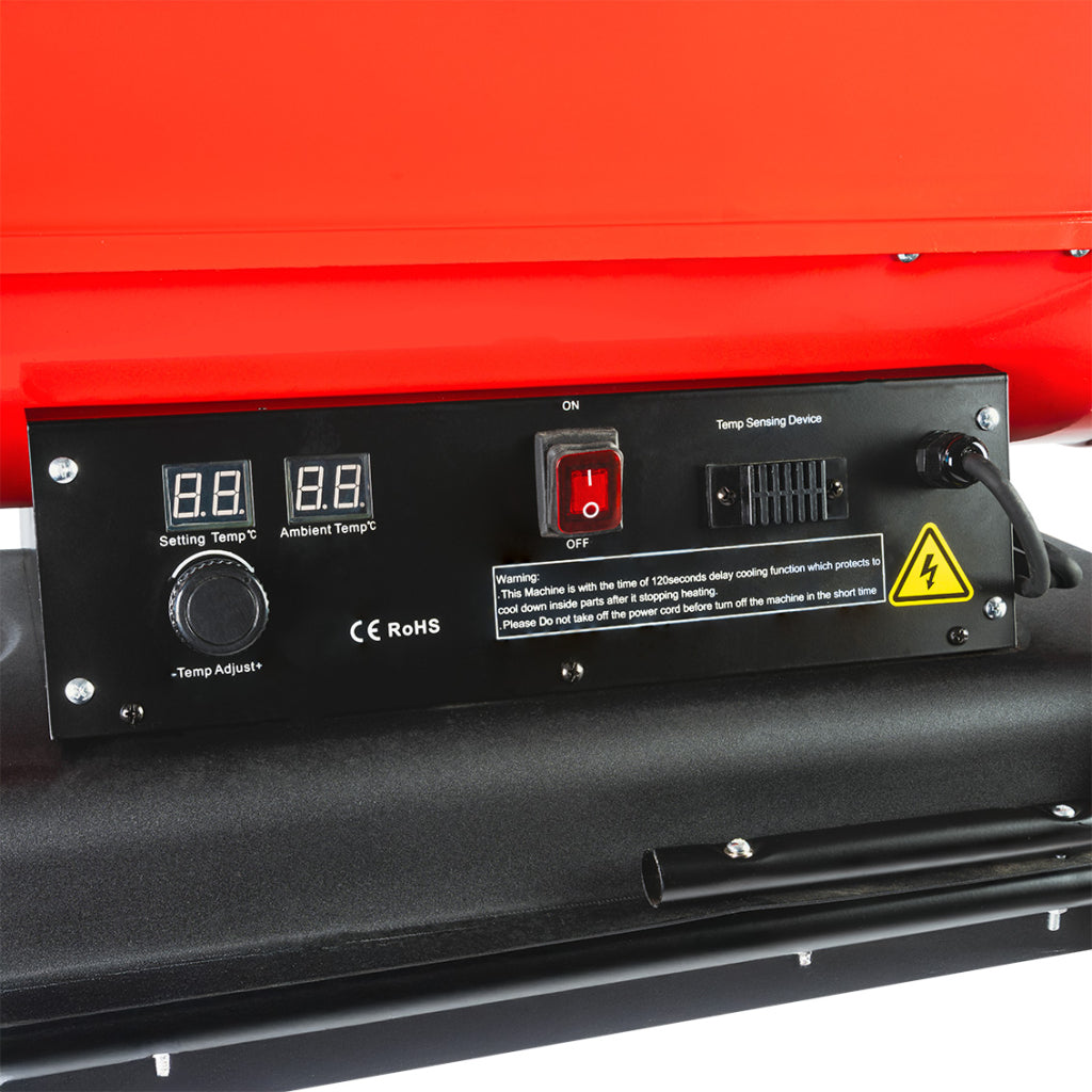 Калорифер нафтов 50kW 45L RAIDER RD-DSH50-1 - снимка 5