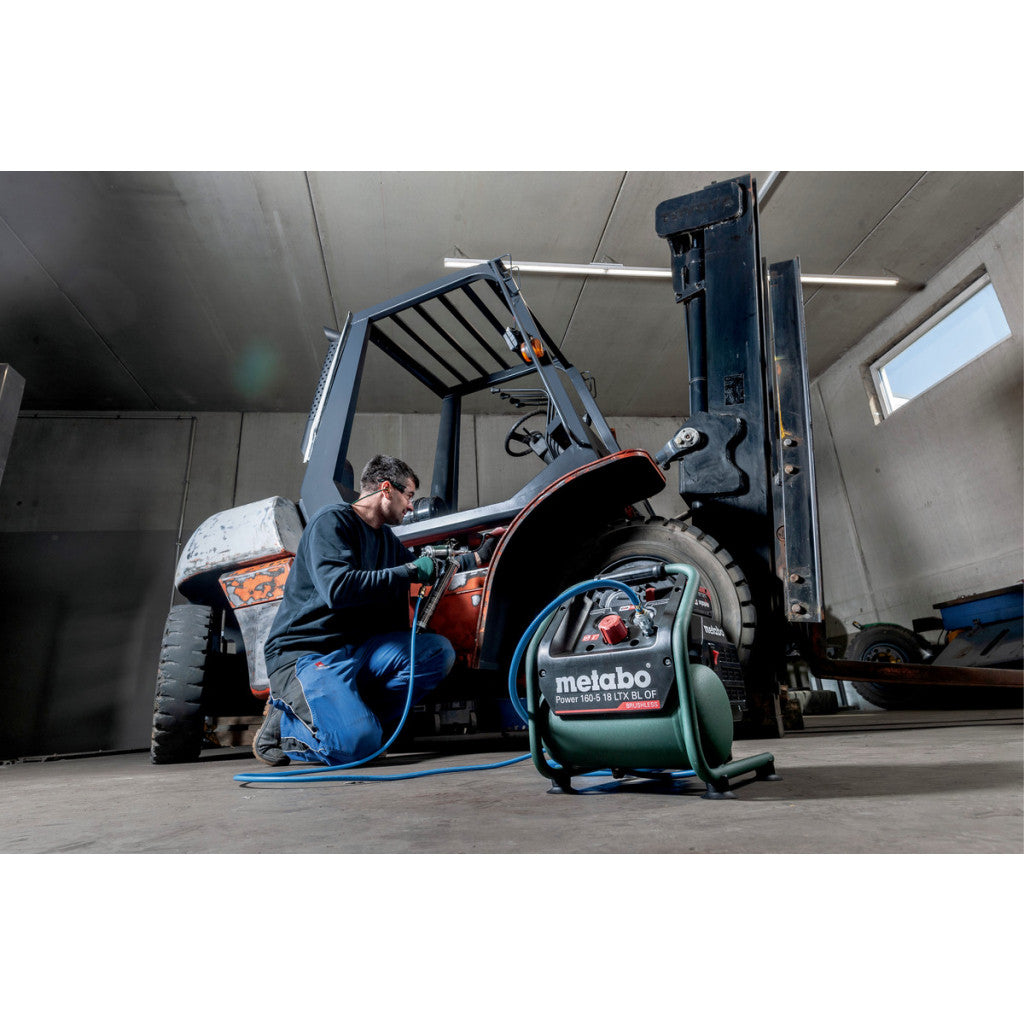 Компресор акум. 5L METABO Power 160-5 18 LTX BL OF SOLO - снимка 5