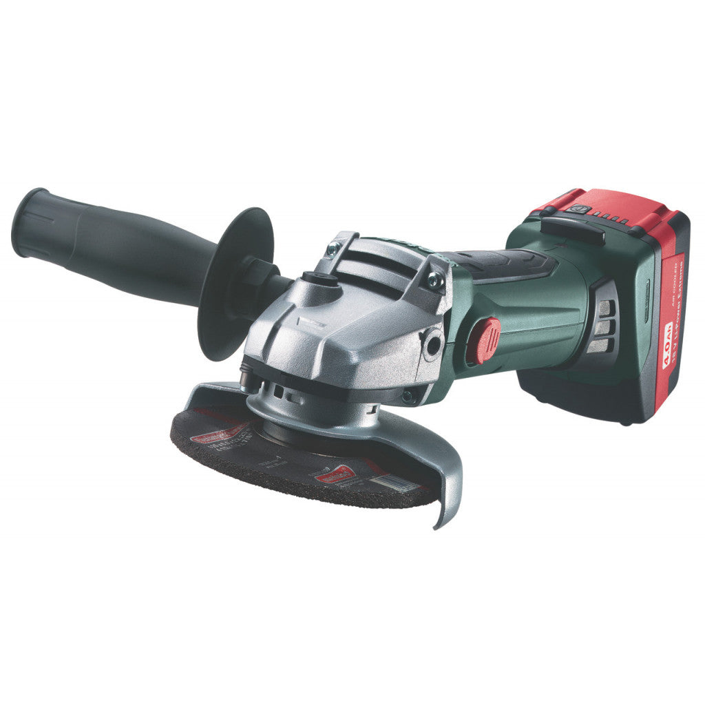 Ъглошлайф акум. 125mm METABO W 18 LTX 125 2X4.0Ah - снимка 5