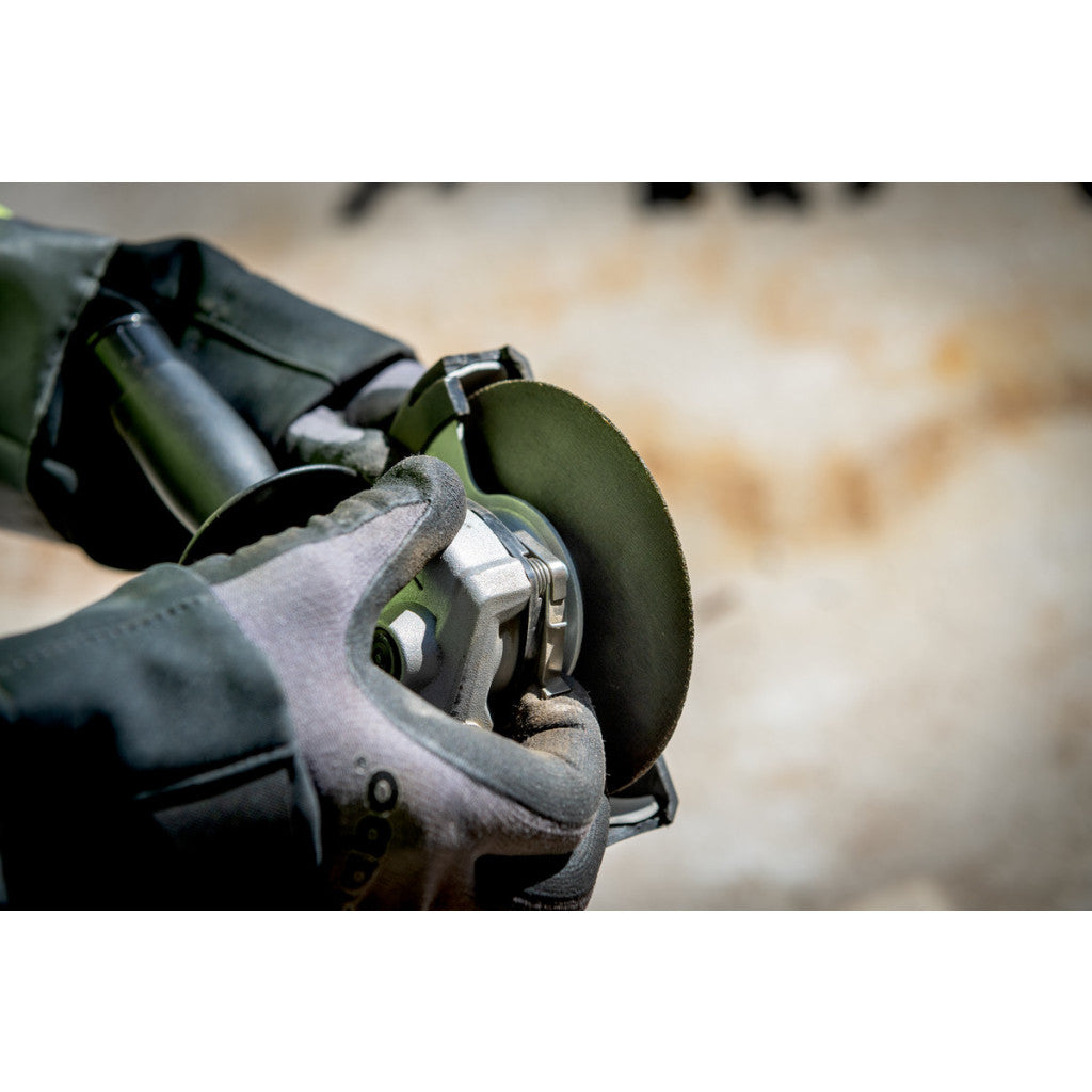 Ъглошлайф акум. 125mm METABO W 18 7-125 2x4.0 Ah - снимка 5