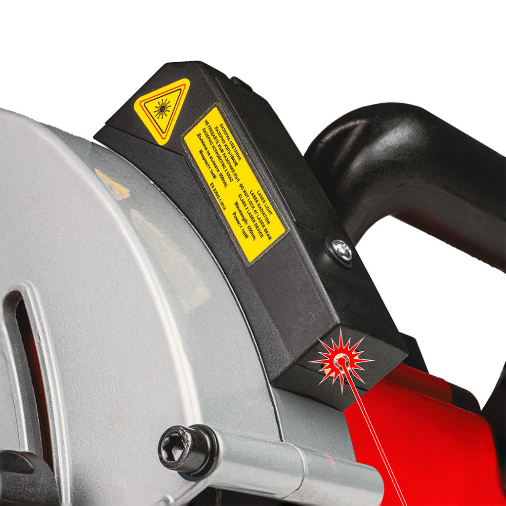 Фреза за канали 1.7kW 150mm 4cm 4диска лазер куфар RDP-WCH05 - снимка 6