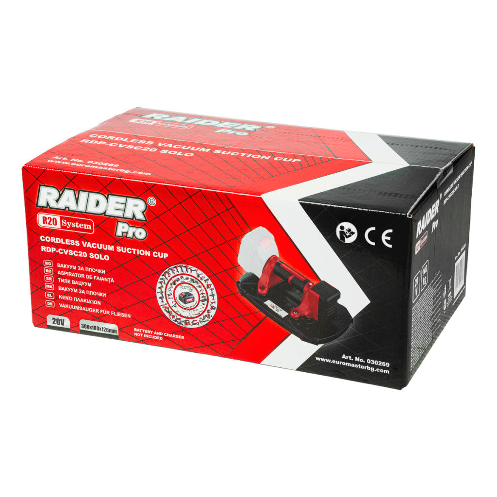 R20 Вакуум за плочки 140kg 300x180x126mm Solo RDP-CVSC20 - снимка 6
