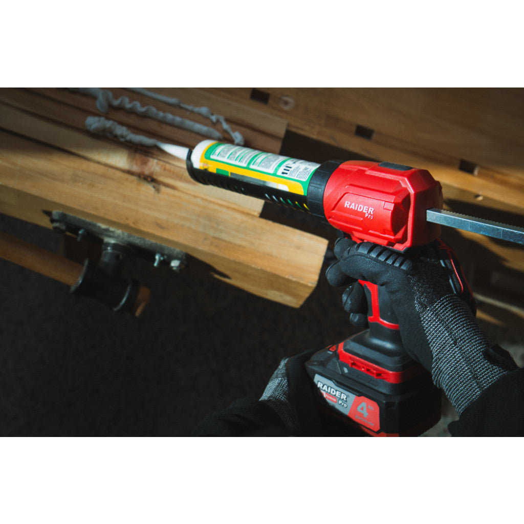 R20 Пистолет за силикон 310ml 1200N рег. об. Solo RAIDER PRO RDP-YCG20 - снимка 6