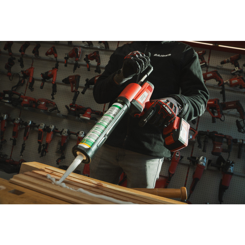 R20 Пистолет за силикон 310ml LED рег. обор. Solo RDP-BCG20 - снимка 6