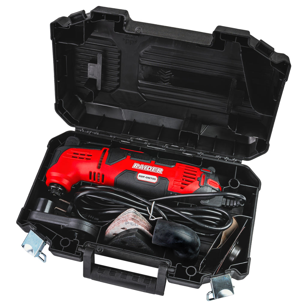 Многофункционален инструмент 310W Quick куфар RDP-OMT05 - снимка 6