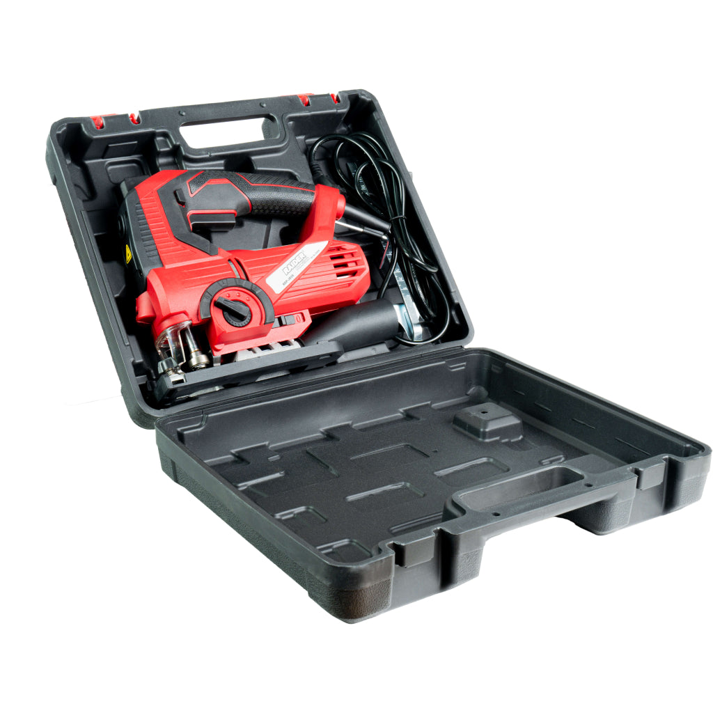 Прободен трион 850W 100mmрег.об.лазeрLEDquick куфар RAIDER PRO RDP-JS35 - снимка 6