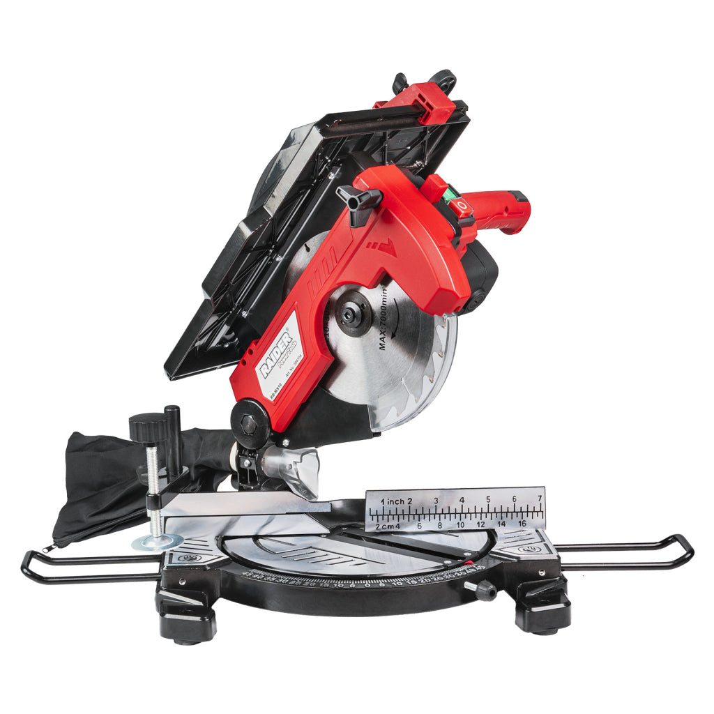 Циркуляр настолен ø210mm 1200W комбиниран RAIDER RD-MS10 - снимка 5