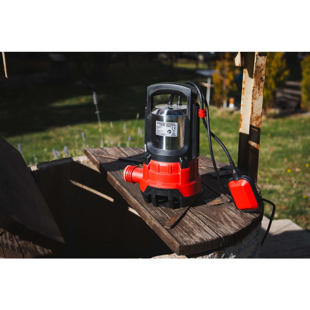 Помпа водна потопяема 1100W 1" 333L/min 9m INOX RAIDER RD-WP62 - снимка 6