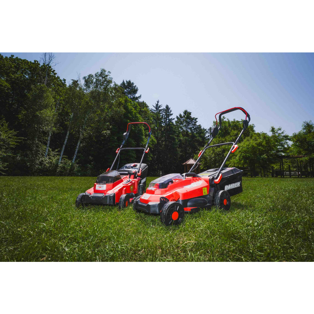 R20 Косачка безч. 40V 37cm 35L 6нива Solo 300m2 RAIDER PRO RDP-BCLM20 - снимка 6