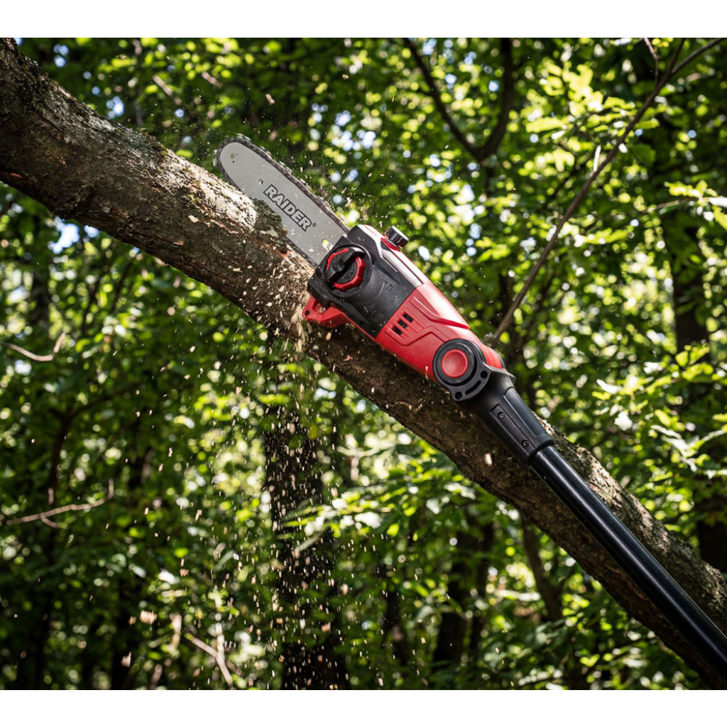 R20 Кастрачка и Храсторез 40cm 2в1 2Ah 3m RAIDER PRO RDP-PSHT20 - снимка 6
