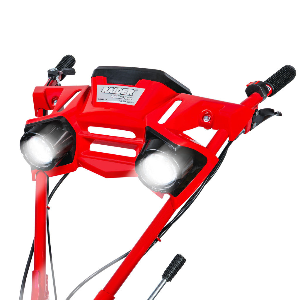 Мотофреза бензинова 5.2kW 7.0hp 1200mm 2+1ск. 2 Фара RD-WT16 - снимка 6
