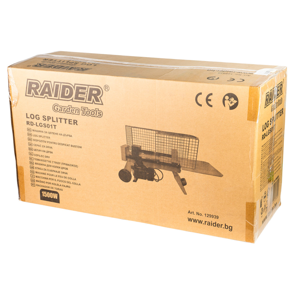 Машина за цепене на дърва до 380 mm 4t RAIDER RD-LGS01T - снимка 6